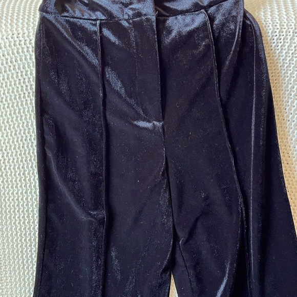 Tiger Mist black velour pants - Picture 4 of 5
